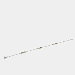 Pre Owned Tiffany & Co. Infinity Sterling Silver Bracelet