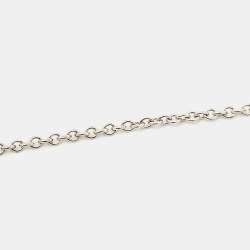 مملوكة مسبقًا قلادة تيفاني & كو. إيلسا بيرتي قلب مفتوح فضة استرليني