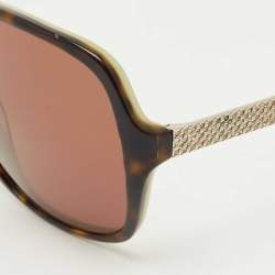 Pre Owned Tiffany & Co. Brown/Blue Gradient TF4072 B Oversized Sunglasses