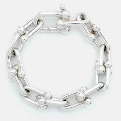 Pre Owned Tiffany & Co. Tiffany Hardware Sterling Silver Link Bracelet