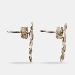 Pre Owned Tiffany & Co. Olive Leaf Climber Sterling Silver Earrings