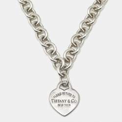 Pre Owned Tiffany & Co. Return To Tiffany Sterling Silver Necklace