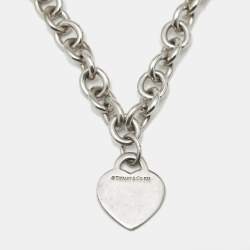 Pre Owned Tiffany & Co. Return To Tiffany Sterling Silver Necklace