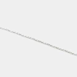 Pre Owned Tiffany & Co. 1837 Interlocking Circles Sterling Silver Necklace