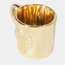 مملوكة مسبقًا Tiffany & Co. ABC 18k Yellow Gold Cup Charm
