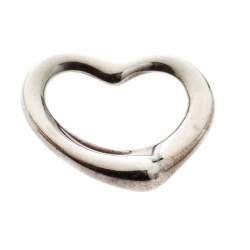 Pre Owned Tiffany & Co. Elsa Peretti Open Heart Silver Pendant