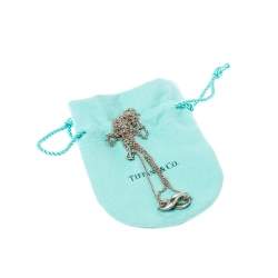 Pre Owned Tiffany & Co. Tiffany Infinity Silver Pendant Necklace