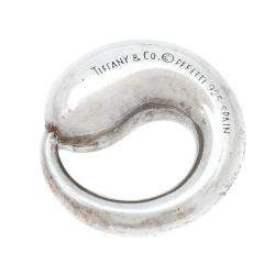 Pre Owned Tiffany & Co Elsa Peretti Eternal Circle Silver Pendant 