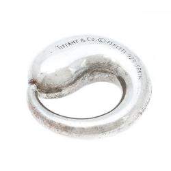 Pre Owned Tiffany & Co Elsa Peretti Eternal Circle Silver Pendant 