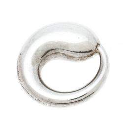 Pre Owned Tiffany & Co Elsa Peretti Eternal Circle Silver Pendant 