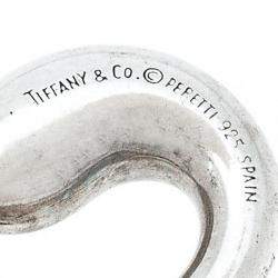 Pre Owned Tiffany & Co Elsa Peretti Eternal Circle Silver Pendant 