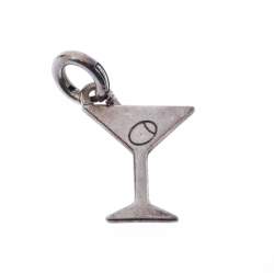 Pre Owned Tiffany & Co Martini Silver Pendant Charm 