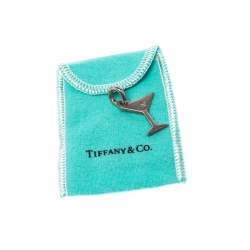 Pre Owned Tiffany & Co Martini Silver Pendant Charm 