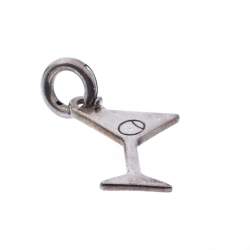 Pre Owned Tiffany & Co Martini Silver Pendant Charm 