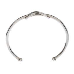 Pre Owned Tiffany & Co. Tiffany Infinity Silver Open Cuff Bracelet