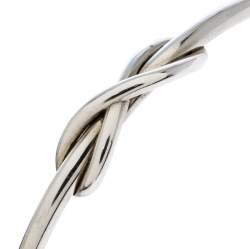 Pre Owned Tiffany & Co. Tiffany Infinity Silver Open Cuff Bracelet