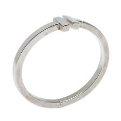 Pre Owned Tiffany & Co. Tiffany T Square Sterling Silver Bracelet