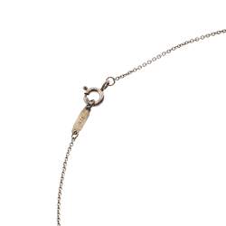 Pre Owned Tiffany & Co. 1837 Circle Silver Pendant Necklace