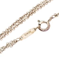 Pre Owned Tiffany & Co. Infinity Silver Necklace