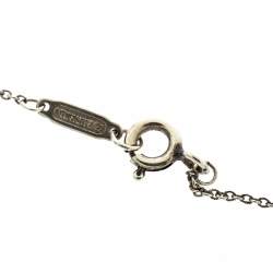 Pre Owned Tiffany & Co. Interlocking Circles Rubedo Silver Pendant Necklace