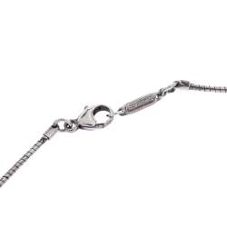 Pre Owned Tiffany & Co. Etoile Multi Color Gemstone Silver Pendant Necklace