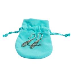 Pre Owned Tiffany & Co. Venezia Luce Silver Drop Earrings