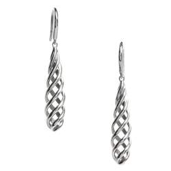 Pre Owned Tiffany & Co. Venezia Luce Silver Drop Earrings