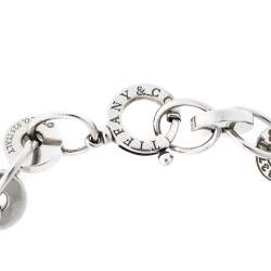 Tiffany & Co Tiffany 1837 Silver Circle Chain Link Bracelet