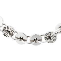 Tiffany & Co Tiffany 1837 Silver Circle Chain Link Bracelet