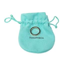 Pre Owned Tiffany & Co.1837 Rubedo Narrow Band Ring Size 52.5