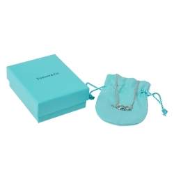 مملوكة مسبقًا Tiffany & Co. Infinity Silver Double Strand Pendant Necklace 