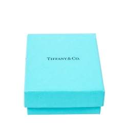 Pre Owned Tiffany & Co. Heart Lock Charm Silver Pendant Necklace