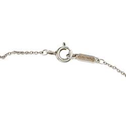 Pre Owned قلادة تيفاني & كو. ريترن تو تيفاني ميني دوبل هارت بسلسلة