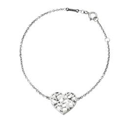 Paloma Picasso® Olive Leaf heart pendant in sterling silver.