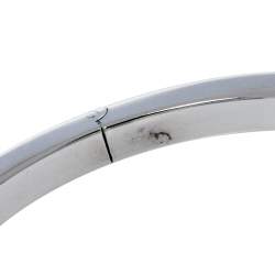 Pre Owned Tiffany & Co. Tiffany T Silver Square Bracelet