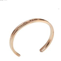 Pre Owned Tiffany & Co.Tiffany 1837 Rubedo Metal Narrow Cuff Bracelet