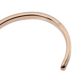 Pre Owned Tiffany & Co.Tiffany 1837 Rubedo Metal Narrow Cuff Bracelet