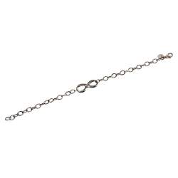 Pre Owned Tiffany & Co. Sterling Silver Infinity Bracelet 
