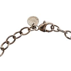 Pre Owned Tiffany & Co. Sterling Silver Infinity Bracelet 