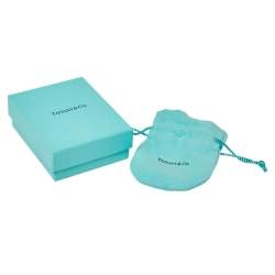 Pre Owned Tiffany & Co. Sterling Silver Infinity Bracelet 