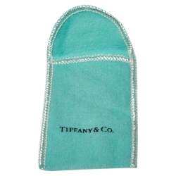 Pre Owned Tiffany & Co. Sterling Silver Mini Triple Key Pendant Necklace