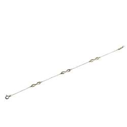 Pre Owned Tiffany & Co. Infinity Sterling Silver Endless Bracelet
