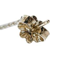 Pre Owned Tiffany & Co. Sterling Silver Black Onyx Drop Earrings