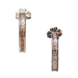 Pre Owned Tiffany & Co. Sterling Silver Hoop earrings