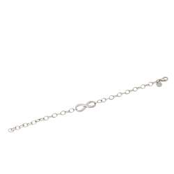 Pre Owned Tiffany & Co. Sterling Silver Infinity Bracelet