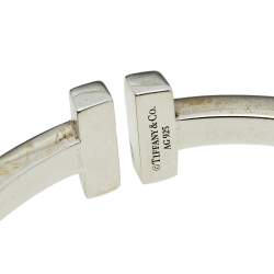 Pre Owned Tiffany & Co. T Square Sterling Silver Bracelet