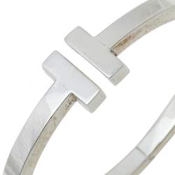 Pre Owned Tiffany & Co. T Square Sterling Silver Bracelet