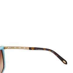 Pre Owned Tiffany & Co. Brown /Brown Gradient TF 4094 - B Atlas Cat Eye Sunglasses