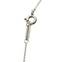 Pre Owned Tiffany & Co. Return To Tiffany Double Heart Tag Pendant Necklace