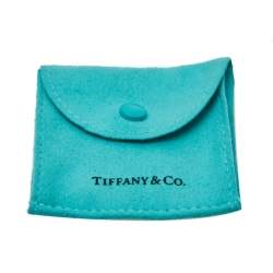 Pre Owned Tiffany & Co. Sterling Silver Heart Key Pendant